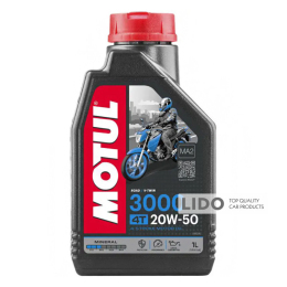 Моторное масло Motul 4T 3000 20W-50, 1л (104048)