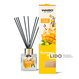 Аромадифузор с палочками Winso Summer Time - Mango Vanilla 150мл