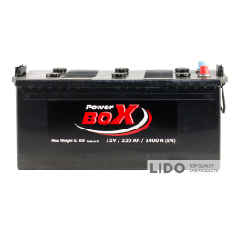 Акумулятор PowerBOX 220 Аh/12V А1 [TRUCK]