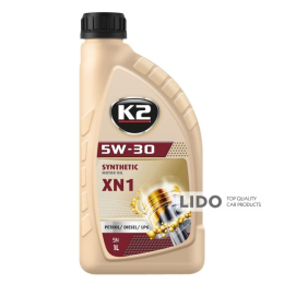 Масло моторное K2 Synthetic SN XN1 5W-30 1л