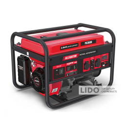 Генератор Alligator бензиновий 2,8кВт (ном 2,5кВт) Уцінка