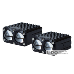 Светодиодные линзы DriveX WL MT-08 H/L Dual 45W 3000K/6000K 12-80V 2шт