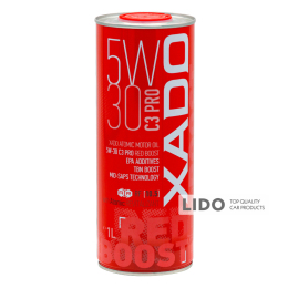 Моторное масло Xado Atomic Oil Red Boost 5W-30 1л