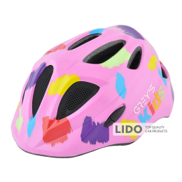 Велосипедный шлем детский Grey's М розовый матовый