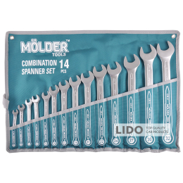 Набір ключів Molder CR-V, 8-32мм, 14шт