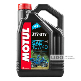 Моторное масло Motul 4T ATV-UTV 10W-40, 4л (105879)