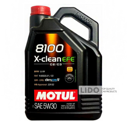 Моторне масло Motul X-Clean EFE 8100 5W-30, 5л (107206)