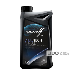 Трансмиссионное масло Wolf Vital Tech ATF D3 1л