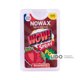 Ароматизатор повітря з розпилювачем Nowax WOW Spray 18мл Strawberry
