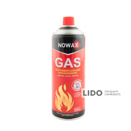 Газ універсальний всесезонний NOWAX GAS 220g, 400мл