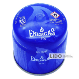 Балон газовий 1-разовий ENERGAS пробивний 190г/330мл