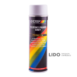 Грунт для кузова Motip 1K Epoxy Primer серый аэрозоль 500мл