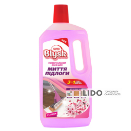 Универсальное средство для мытья полов Super Blysk Цветочный, 1л
