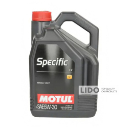 Моторне масло Motul Specific 17 5W-30, 5л (109841)