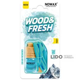 Ароматизатор воздуха в блистере Nowax Wood&Fresh - Alpine