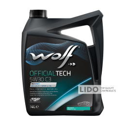 Моторне масло Wolf Official Tech C3 5w-30 4л