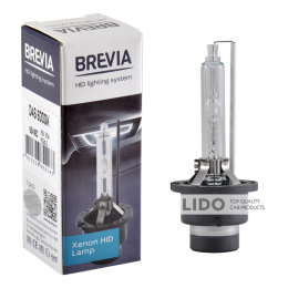 Ксенонова лампа Brevia D4S 6000K, 42V, 35W PK32d-5, 1шт
