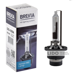 Ксеноновая лампа Brevia D2S, 4300K, 85V, 35W PK32d-2, 1шт