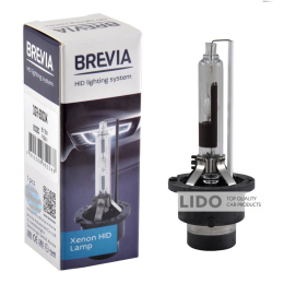 Ксеноновая лампа Brevia D2R, 6000K, 85V, 35W PK32d-3, 1шт