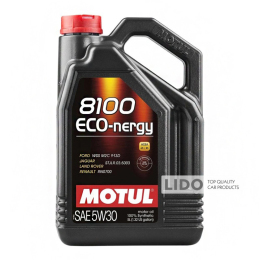 Моторное масло Motul Eco-nergy 8100 5W-30, 5л 102898