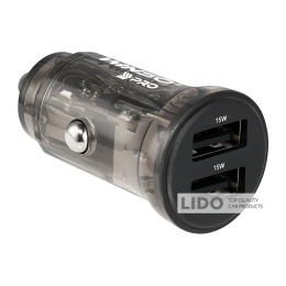Автомобільний зарядний пристрій Winso PRO 15W 2xUSB-A