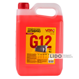 Антифриз Voin Red G12 червоний концентрат 4л