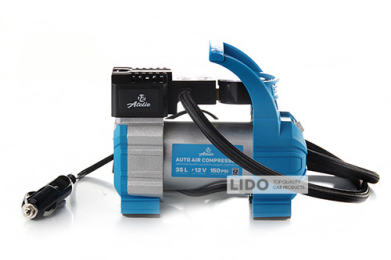 Автомобильный компрессор 12 Atelie 35л/мин 10Атм однопоршневой с LED-фонарем