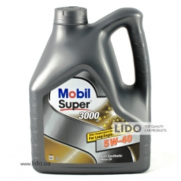 Моторне масло Mobil Super 3000 5w-40 4л