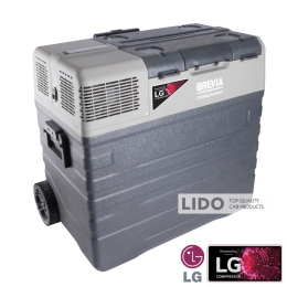Холодильник автомобільний Brevia 50л (компресор LG) 22745 Уцінка