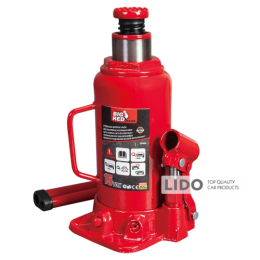 Домкрат гідравлічний пляшковий GTM Т91504 15т 2З0-460мм