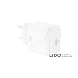Мережевий зарядний пристрій XO L141 USB-C 20W білий