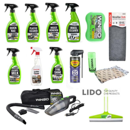 Набор для мойки автомобиля Winso с пылесосом