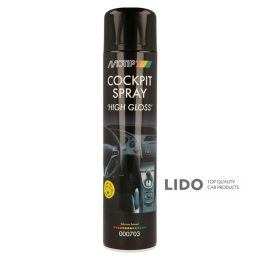 Очиститель приборной панели Motip Cockpit Spray High Gloss аэрозоль 600мл