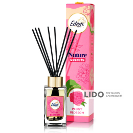 Аромадифузор з паличками Edem Nature Secrets - Peony blossom 90мл