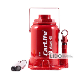 Домкрат гидравлический бутылочный CarLife 32т 225-325мм