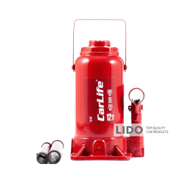 Домкрат гидравлический бутылочный CarLife 12т 210-395мм