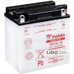 Аккумулятор МОТО Yuasa 12V 11,6Ah  YuMicron Battery (сухозаряжений) YB10L-B [- +]