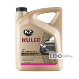 Антифриз K2 Kuler Long Life -35°C G13 рожевий 5л
