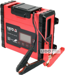 Зарядний прилад мережевий YATO з LCD дисплеєм 230В до акумуляторів 12V-2/8/15А, макс. 240AГод