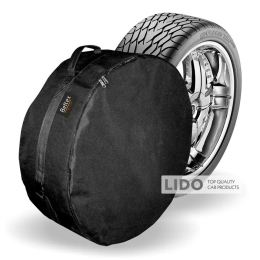 Чехол на колесо закрытый XL (76см*25см) R16-R20 1шт черный