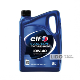 Моторне масло Elf Evolution 700 Turbo Diesel 10w-40 2л