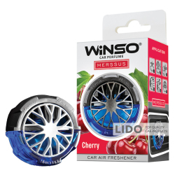 Освежитель воздуха WINSO Merssus на дефлектор с регулировкой интенсивности 18мл Cherry