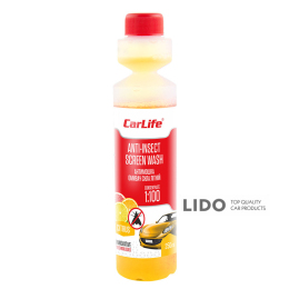 Очисник скла Carlife Anti-insect Screen-Wash Citrus, літній концентрат 1:100.