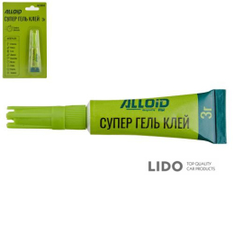Суперклей-гель Alloid ціаноакрилатний блістер 3г