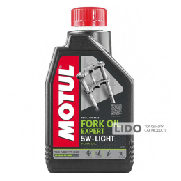 Масло для вилок мотоциклов Motul 5W Fork Oil Expert Light, 1л