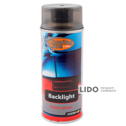Лак для тонування задніх ліхтарів Motip Blacklight чорний аерозоль 400мл