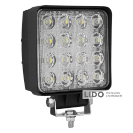 Фара світлодіодна Winso Pro EPISTAR white точковий 10-30V, 48W (16x3W), 1шт
