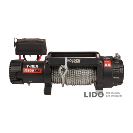 Лебідка MOLDER T-REX 12500lbs (6.0hp/4.4kw; 262)