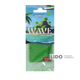 Ароматизатор пластиковый Nowax серия Wave - Green Island