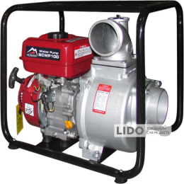 Мотопомпа бензинова Vulkan для чистої води 5500Вт 100мм 85м³/год підйом-30м